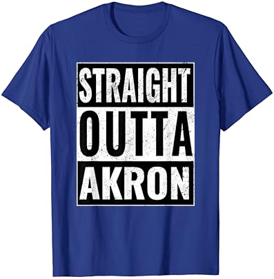 ישר Outta Akron - ישר מחולצת טריקו של אקרון