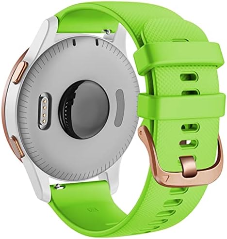 NYCR 18 20 ממ רצועת כף היד סיליקון עבור Garmin Vivoactive 3 4S Garmin Venu Band Smart Watch for Forerunner