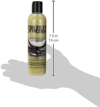 Spazazz Spz-280 מקורי בקבוק אליקסיר ספא וארומתרפיה באמבטיה, 9 אונקיה, וניל קוקוס אקזוטי