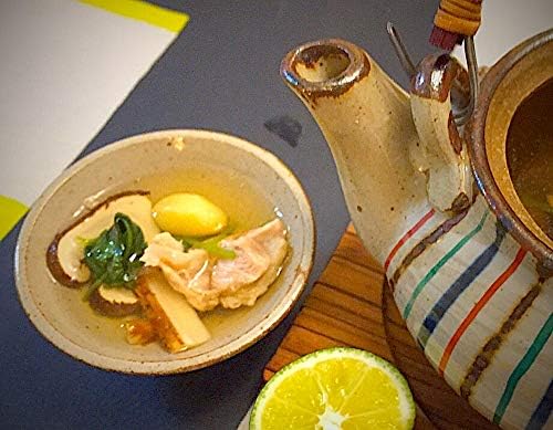 יפניברגין 4631, יפנית סיר הבישול של סיר מרק דובין מושי יפני מרק מרק קומקום מיוצר ביפן, סגנון טוקוסה, 10.8 אונקיה