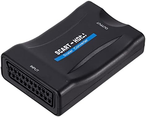 ZCMEB 1080P SCART לווידיאו Audio Audio Scale Converter מתאם ל- DVD TV עבור Sky Box STB Plug and Play כבל