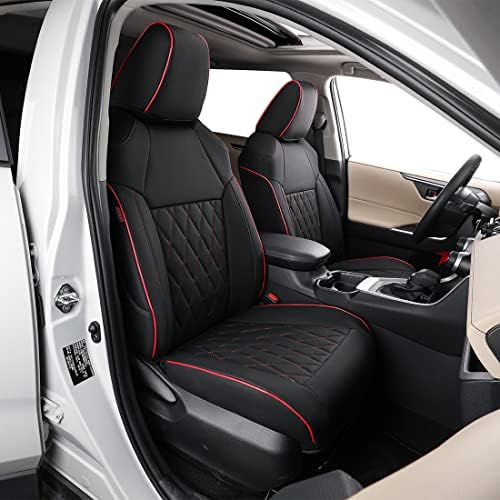 EKR בהתאמה אישית בכושר מושב מכונית למושב לרכב נבחר טויוטה Corolla Cross L, LE, XLE 2021 2022 2023 - Leatherette