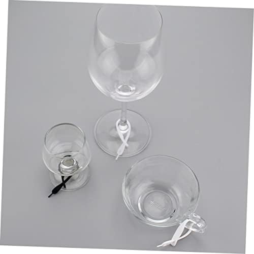 12 יחידות כוס מרקר מרטיני כוס זכוכית כוסות קישוטי זכוכית יין זכוכית תגיות מרטיני זכוכית מרקר מסיבת זכוכית מרקר