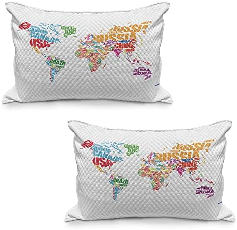 מפת עולם מפה עולמית מכוסה כרית, שמות נושא אטלס של מדינות אירופה אמריקה אפריקה אפריקה אסיה סגנון גרפי, סטנדרט