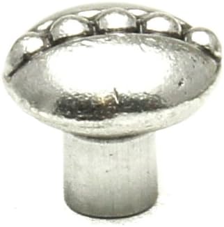 חומרת Carpe Diem 811-9 חומרה 811-9 ידית עגולה עם חרוזים עם ידית גביע מרכזית חרוזים, 1-1/4 אינץ '