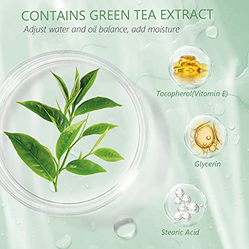 כוכבים אקספרס ירוק תה מסכת מקל, עמוק ניקוי מסכת עבור נקודות שחורות, שמן שליטה, פנים לחות, לשפר את העור של