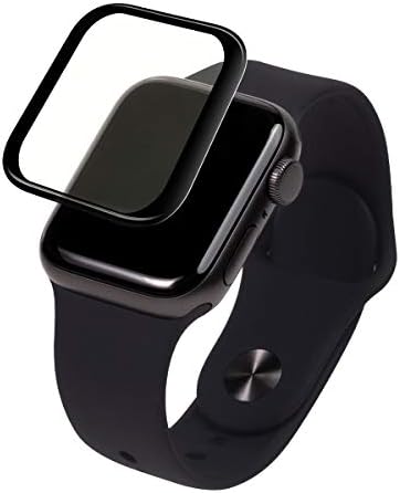 מגן מסך זכוכית מחוסמת טהור HD לסדרת Apple Watch 6/SE/5/4 44 ממ, רגישות גבוהה, עמיד בפני שריטות, מגן מסך כיסוי מלא
