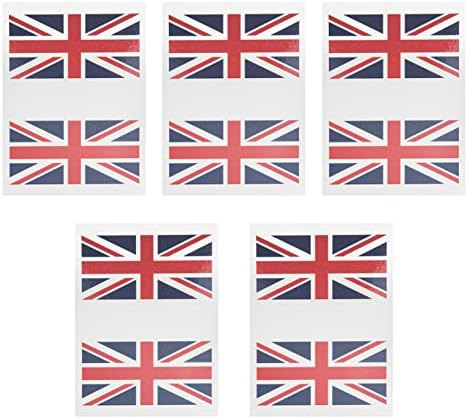 ספורט מדבקות כדורגל מדבקות בריטניה דגל קעקוע מדבקות בריטניה דגל העברת מים קעקוע מדבקות לאומי דגל בלון קישוט מזויף