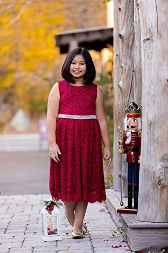 גדול ילדה למתוח תחרה טול חצאית האסקי בתוספת גודל פרח ילדה שמלה