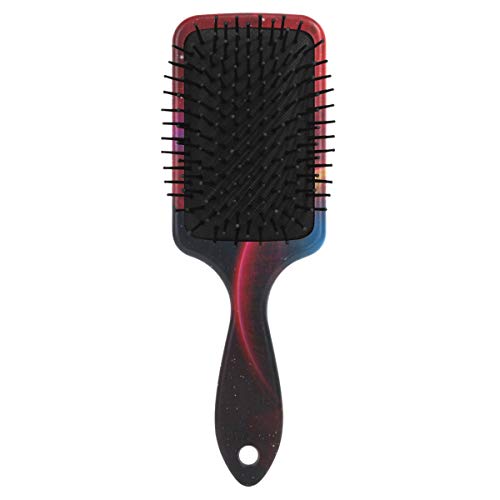 מברשת שיער של כרית אוויר של VIPSK, יקום מדהים צבעוני פלסטיק, עיסוי טוב מתאים ומברשת שיער מתנתקת אנטי סטטית לשיער יבש ורטוב,