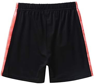 Acsuss Kids Boys Sport Sporture לחות מפתחים מכנסיים אתלטים קצרים רופפים מגרש מכנסיים קצרים קלים יבש