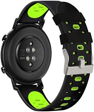 GHFHSG 20 ממ רצועת Watchband צבעונית עבור Garmin Forerunner 245 245M 645 Music vivoactive 3 Sport Silicone צמיד שעון