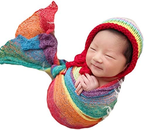 צילום יילוד צילום אבזרי צילום תינוקות שמיכת תינוקות תמונות תלבושות כובע גמיש קשת גמיש