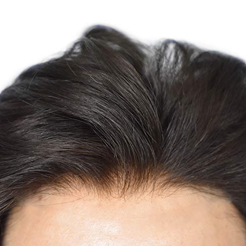בריאות פאה צרפתית תחרה נוח גברים של פאה טבעי קו שיער עמיד גברים של שיער חתיכה אירופאי שיער טבעי מערכת החלפת פרוטזה