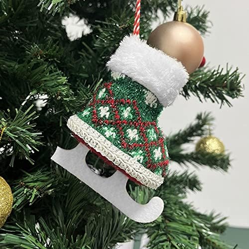 זמן כמעט מצחיק עץ חג המולד מצחיק גרבי חלון תלויים דקורטיביים. מנטל תלויים גרבי חג המולד ילדים גרבי משפחה קישוטי מסיבות חג
