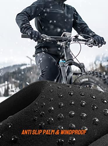 כפפות חורף טרנדוקס נשים נשים מסך מגע ריצה כפפת מזג אוויר קר כפפות חמות מקפיא כפפות עבודה לנהיגה ברכיבה על אופניים