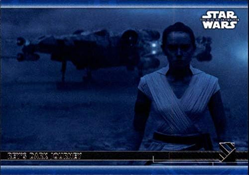 2020 Topps מלחמת הכוכבים העלייה של Skywalker Series 2 Blue 67 כרטיס המסחר של ריי ריי