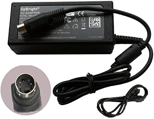 UpBright 4-Pin DIN 48V AC/DC Adapter Compatible with Cisco SF100D-08P V2 SF100D-08PV2 8-Port POE Desktop Swtich