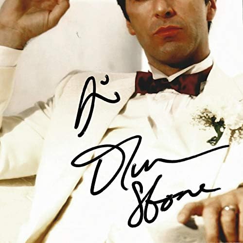 Scarface Tony Montana עם סיגר עם סיגריות מהדורת חתימה מוגבלת סטודיו מסגרת מותאמת אישית