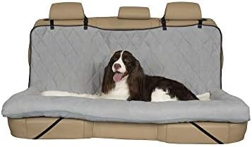 מיטת כלב לרכב נסיעה מאושרת-הטובה ביותר למושבי ספסל-מתאימה למכוניות , משאיות, מיניוואנים ורכבי שטח - נוחה וניתנת