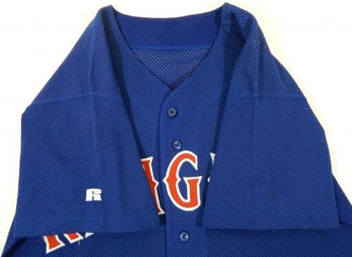 1995 טקסס ריינג'רס משחק ריק משמש תרגול חבטות כחול ג'רזי 44 DP08178 - משחק גופיות MLB משומשות