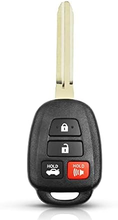 Xucanarmy Key FOB החלפת מפתח מכונית כניסה ללא מפתח לטויוטה קורולה 2014-2019/CAMRY 2014-2017/TACOMA -2018,