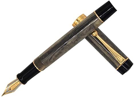 Gullor JH100 שרף אקרילי מזרקת עט עט בינונית עם קופסה מקורית - אפור