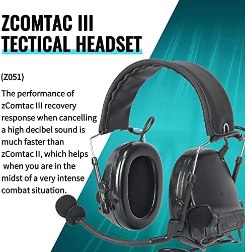 טכנולוגיית ZTAC לשמיעת ZTACTICAL ZCOMTA III （ZCOMTA II שדרוג.