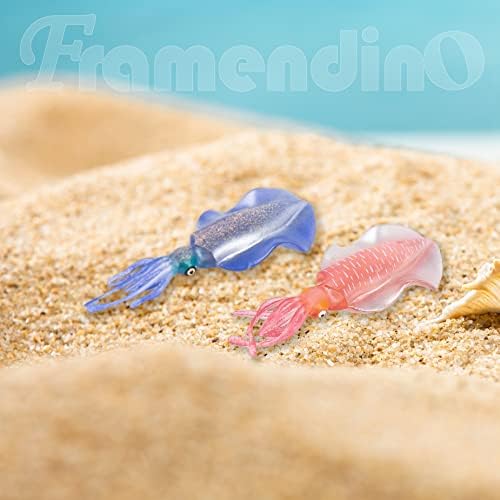 Framendino, 2 חבילה מדומה לחיות ים חיות שונית שונית דגם פסלוני דגם לאיסוף