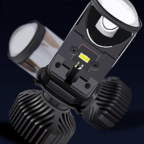 נורת פנס LED לאופנוע, קרן גבוהה גבוהה זמן התחלה מהירה זמן אופנוע דגים מנורת עין לרכב