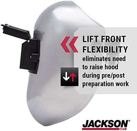 ג'קסון בטיחות PL 280 מכסה ריתוך צינור - קסדת ריתוך קדמית של הפוך - צל 10