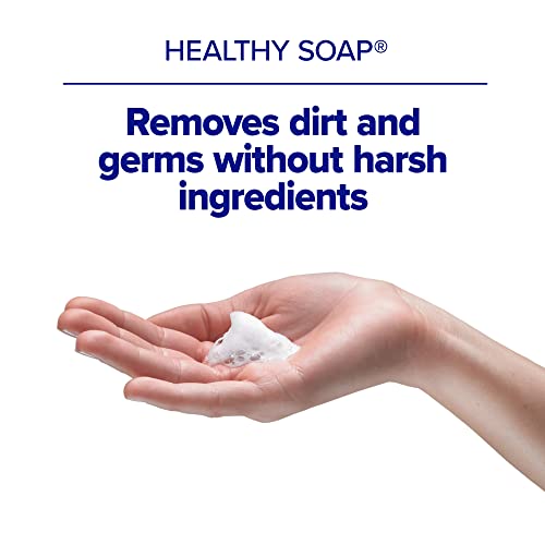 סבון בריא של פורל, קצף עדין וחופשי, ללא ריח, מילוי 1200 מיליליטר עבור מתקן סבון אוטומטי של פורל אס8 - 7772-02 - מיוצר