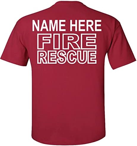 חולצת טריקו בהצלת אש בהתאמה אישית בהתאמה אישית