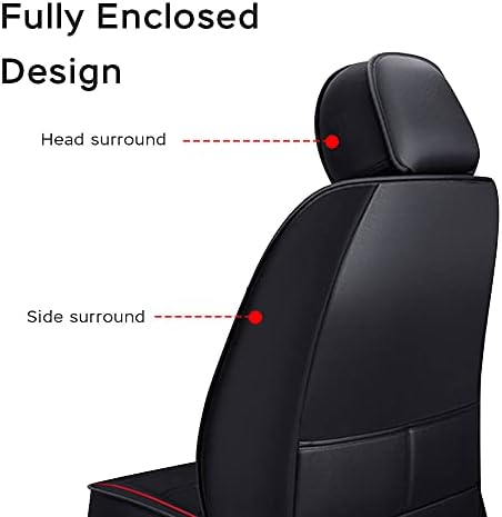 כיסוי מושב לרכב מתאים לב.מ.וו 5 סדרה E39 E60 F10 G30 G31 G38 GT דמוי עור קדמי אחורי אחורי 5 מושבים מהדורת דלוקס ללא