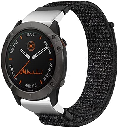 שחרור מהיר של Daikmz רצועת ניילון Watchband עבור Garmin Fenix ​​7x 7 6x 6 Pro fenix 5x 5 3 3hr 935 945 שעון חכם 22 26 ממ רצועה