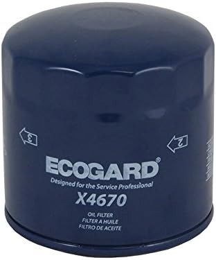 ECOGARD X4670 פרימיום ספין-און-און פילטר שמן לשמן קונבנציונאלי מתאים לדודג 'ראם 1500 5.7L 2003-2007, RAM