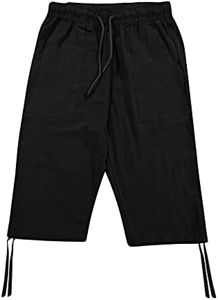 מכנסיים מבוגרים מכנסיים קיץ קצוץ גברים של מכנסיים קלע ספורט כותנה מכנסיים מכנסיים ריצה פסים מסלול מכנסיים