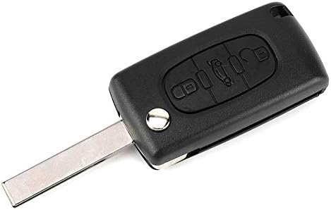 מרחוק מפתח פוב, 3 כפתור מחשב7941 שבב רכב מרחוק מפתח כיסוי פלסטיק רכב כניסה ללא מפתח שלט רחוק מקרה מתאים עבור פיג ' ו