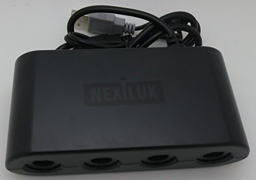 מתאם בקר GameCube עבור Wii U, PC USB & Switch - Nexilux