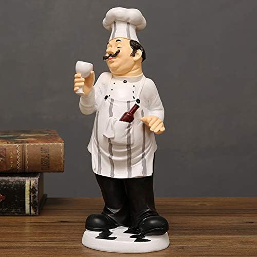 פסלוני שף Ovast שף בישול פסל צלמית אספנית מסעדה ביתית מסעדה קישוטי קישוטים דקורטיביים מתנה לעיצוב מאפה