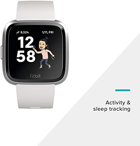Fitbit Versa Lite Edition Watch Smart, GPS, גודל אחד