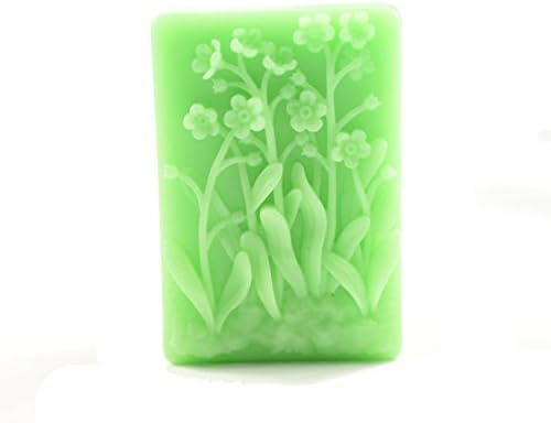 LONGZANG S517 פרחים סיליקון סבון עובש 3D תבנית מלאכה בעבודת יד
