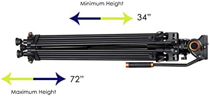 אלומיניום קוואד צינור מקצועי 72 חצובה לסיגמא 18-35 ממ F1.8 DC HSM