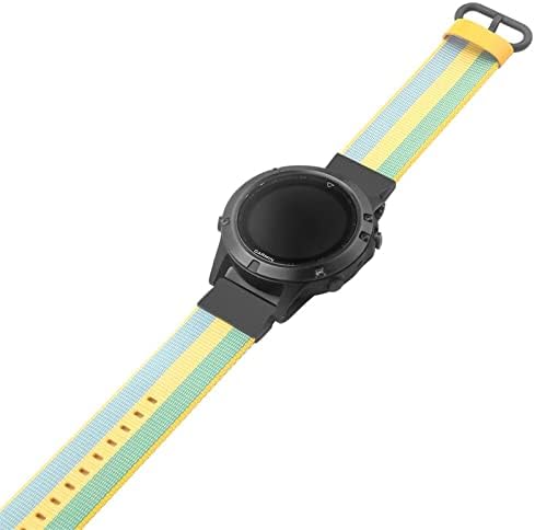 OTGKF 22 ממ ניילון Watchband for Garmin Fenix ​​6 6x Pro Wrist Strap Fenix ​​5 5plus 935 S60 Quatix5 שחרור מהיר