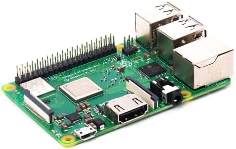 Raspberry Pi 3 Model B+ ערכת Starter, מחשב לוח יחיד, מעבד 1.4GHz 64 סיביות מרובע ליבות, LAN אלחוטי כפול-פס,
