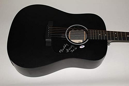 באדי גיא חתום על חתימה C.F. גיטרה אקוסטית מרטין - אבן משוגעת, בלוז PSA