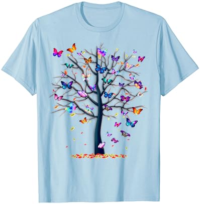 פרפר עץ יפה חולצה