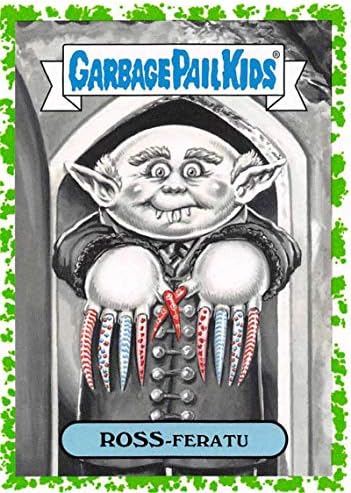 2018 Topps Farbage Pail Kids Oh Oh The Horror-Ell Classic Monster Monster A Puke 1a Ross- feratu x כרטיס מסחר