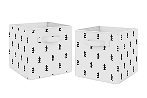 ג'וג'ו מתוק מעצב משולש שחור לבן קופסת בדים מתקפלים קופסאות קופסאות קופסאות ארגזי מארגן צעצועים לילדים ילדים