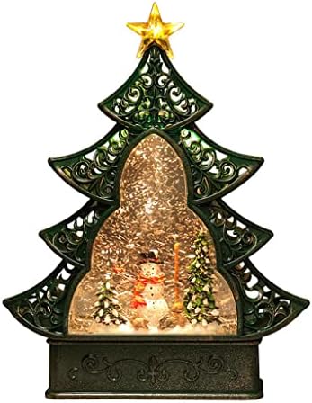 N/A חג המולד של פתית שלג בדולר קופסת מוסיקה קופסת יום הולדת מתנה לבנות קופסת מוסיקה חלום עץ קריאייטיב עץ סערת